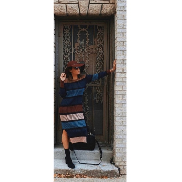 Anthropologie Lorna Midi Sweater Dress - Picture 11 of 11